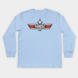 Top Gun Style - Goose Kids Long Sleeve T-Shirt